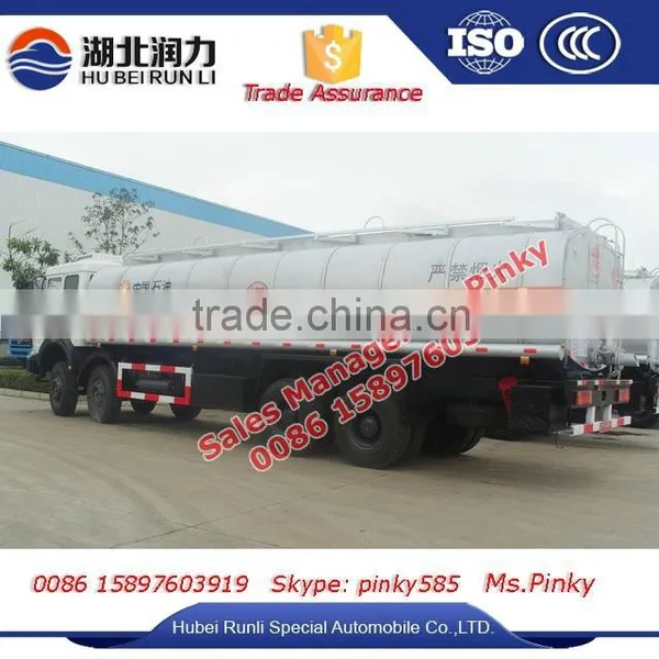 8x4 Baotou Beiben Fuel Tanker Carrying Truck 25cbm to 30cbm Fuel Tanker Trucks For Sales photo-5