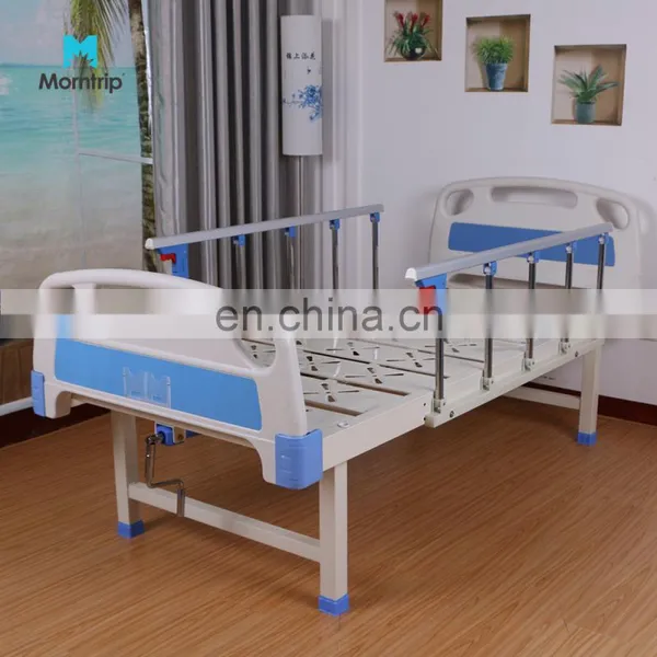 One Function Manual Hand Crank Back Lift Patient's Recovery Bed Hospital Nursing Bed photo-4