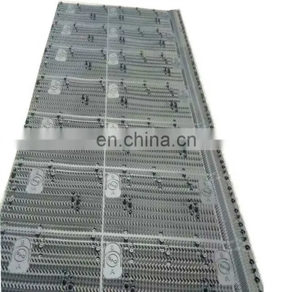 Customized Width 1300mm Hanging Cooling Tower Fill Media PVC EAC Filler Cross-flow Cooling Tower Infill photo-4