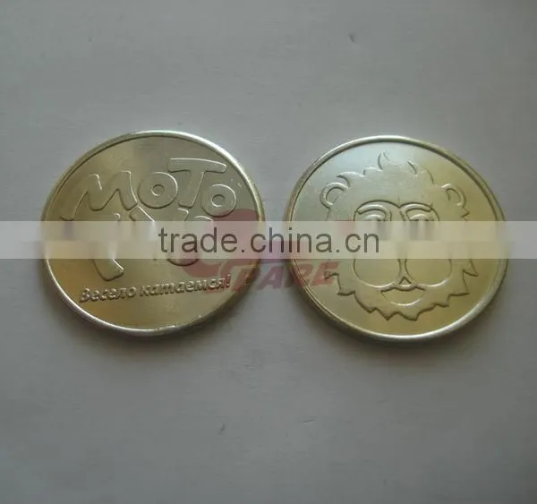 China Factory Price Top Quality Vending Game Machine 2 Color Brass Token photo-4