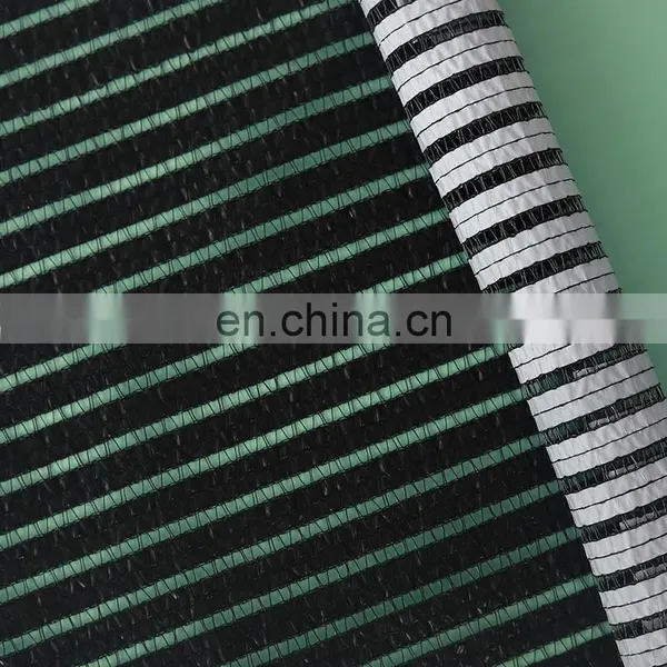 Factory 115-135 Gsm Black and White PE Outer Greenhouse Net for Garden Net photo-4