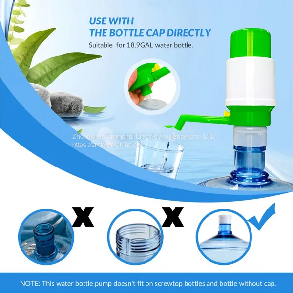 5 Gallon Bottle Plastic Shell Drinking Water Pump Boxed