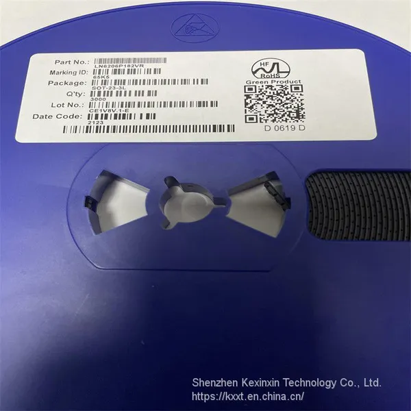 LN6206P182VR Marking Code: 65K5 SOT-23-3L Natlinear LDO Voltage Regulators photo-2