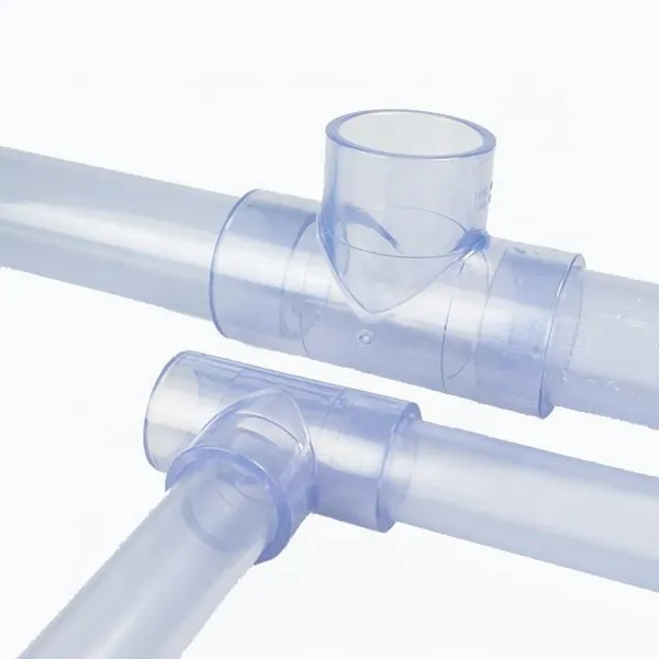 Transparent Round Clear Acrylic PVC Pipe Tube Customized Color Material photo-3