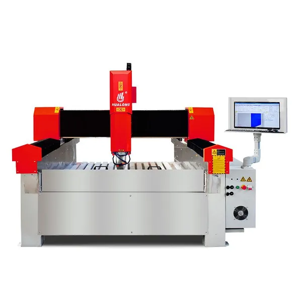3 Axis 3D Stone Marble Granite Tombstone Sculpture Engraving Carving CNC Router Machine photo-3