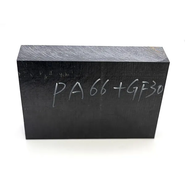 Modified Material PA66+GF Sheet Rod Tube Extrusion Plastic Sheet photo-4