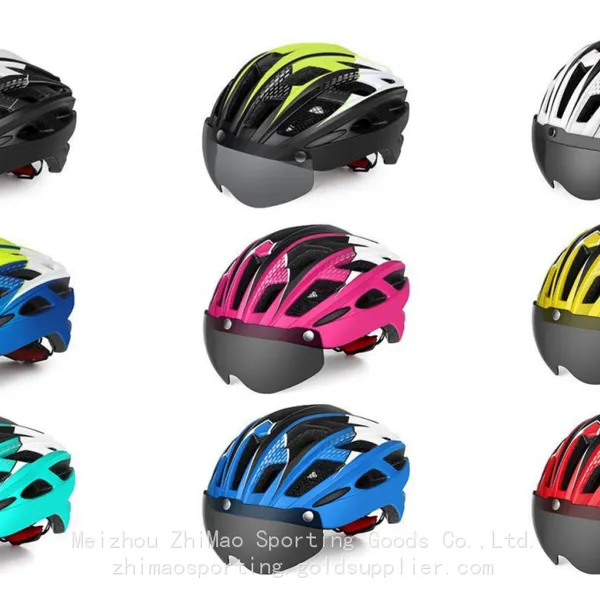HT19 Goggles Riding Helmet photo-4