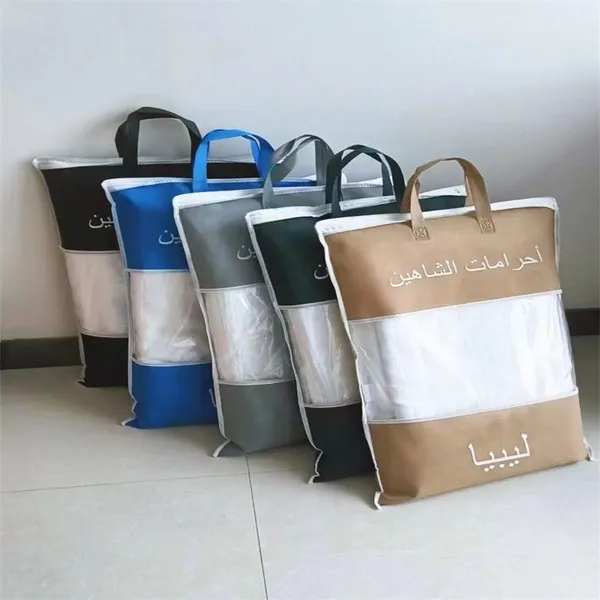 Wholesale 100% Cotton Embroidered Soft Soft Ihram Hajj Towel White Tassel Towel Muslim Hajj Ihram Robe photo-4