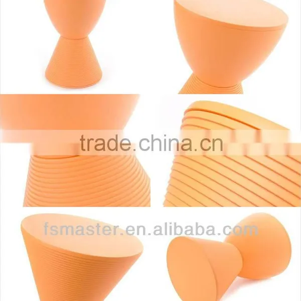 Global Market Living Room Furniture New Design Stool Plastic Seat photo-5