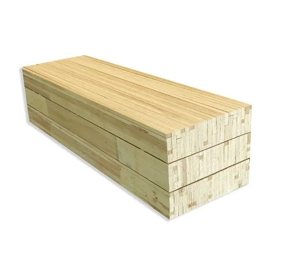 Poplar LVL Laminated Veneer Lumber For Door And Furniture Structure Parts