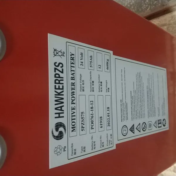 4PzS460/48V Hawker Battery Manufacturer Comes With Linde Forklift E15C Battery New Battery With High Capacity