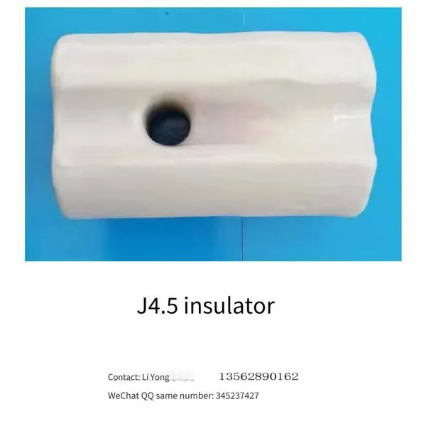Red and Silver Brand Insulator j - 2, Tension Insulator, Guy Insulator, Egg-shaped Insulator photo-3