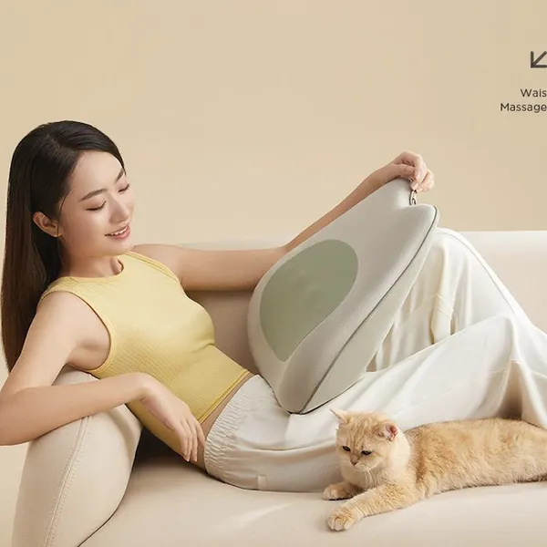 Electric Back Massager Pillow With Rechargeable Battery MH-BY042 photo-2