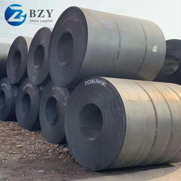 Prime Hot Rolled Mild Steel Sheet Coils ASTM S355jr Hrc 1250mm 2000mm Hot Rolled Iron Black Steel Coil photo-1