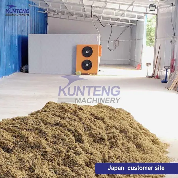 Coconut Coir Brick Drying Kiln Heat Pump Coconut Shell Fiber Block Dryer EPC photo-5