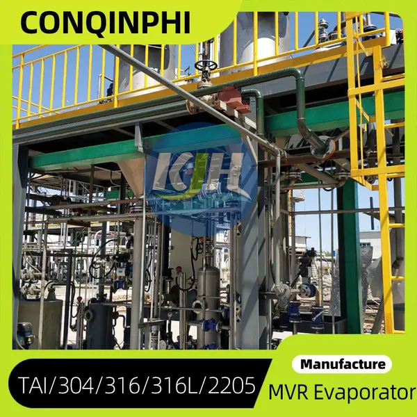 Wastewater MVR Evaporator With 1-Year Warranty Mill Test Report and On-Site Commissioning photo-4
