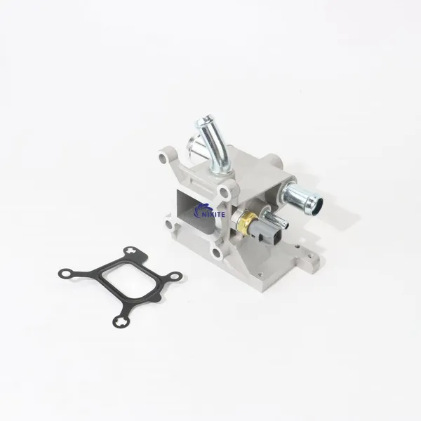 3S4G-8K556-AA, 1S7G-6K556-AJ, L327-15-17Z Thermostat Housing Assembly Water Flange for FORD photo-2