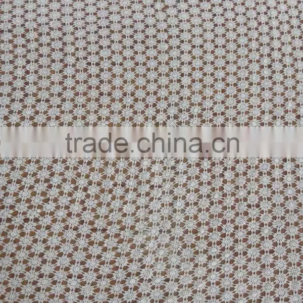 Garment Accessory Milk Silk Embroidery Full Lace Water Soluble Lace Fabric photo-6