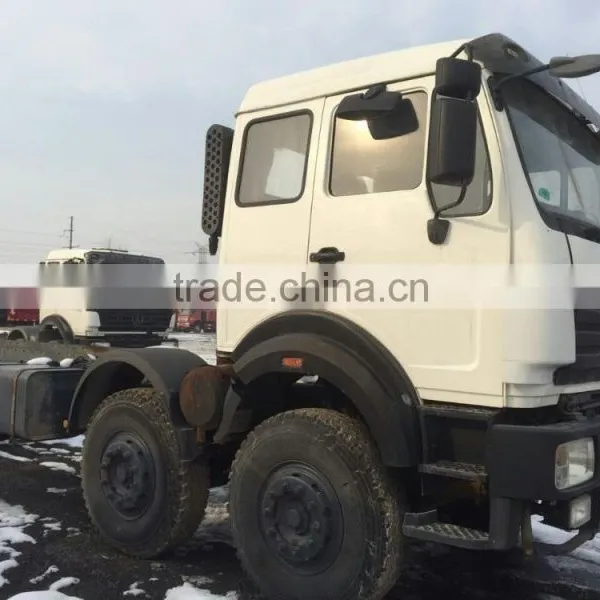 Used Benz Tractor Head for Sale in Shanghai HOWO Shacman Volvo Scania Tractor Head Truck Trailer photo-2