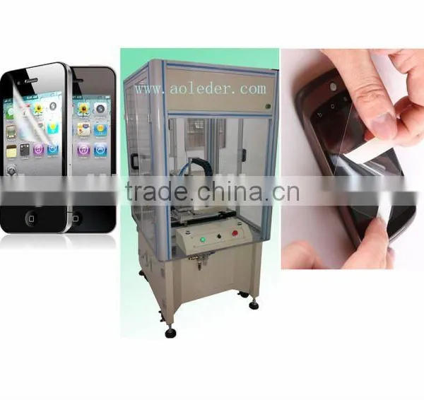 protective film on mobile machine