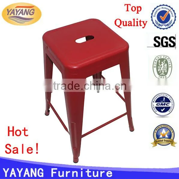 Antique Metal Commercial Industrial Vintage Metal Chair Frame Bar Stool in Hotel Chair photo-3