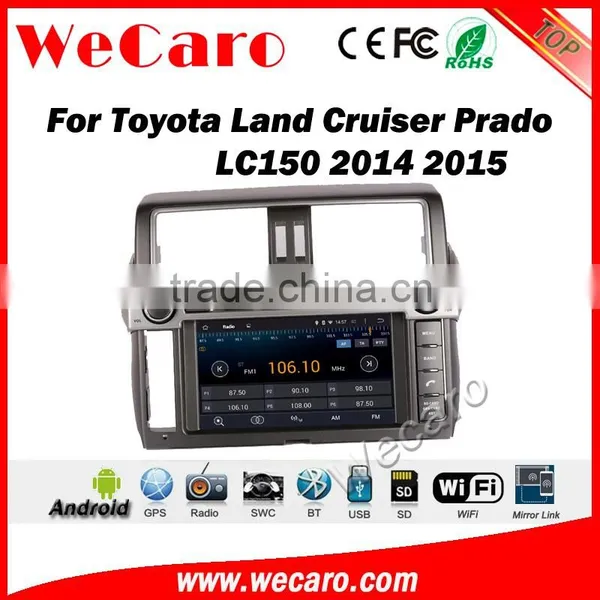 Wecaro WC-TP9007 Android 5.1.1 Car Dvd Player Toyota Prado 2014 2015 2016 Car Gps Navigation System Multimedia Radio Audio photo-5