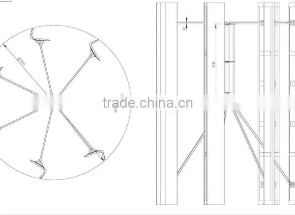 2014 Newest 30KW Wind Energy Generator (Curved Blade) photo-3