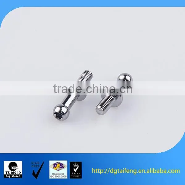 Nickel Plated Custom Stainless Steel Ball Head Screw photo-4