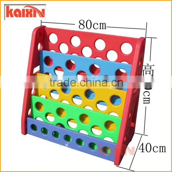 Children Multifunctional Plastic Book Shelf Toy photo-6