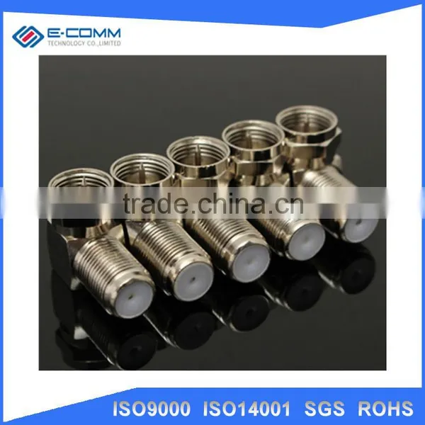 F Female to F Male Right Angle Connector CCTV Connector photo-6