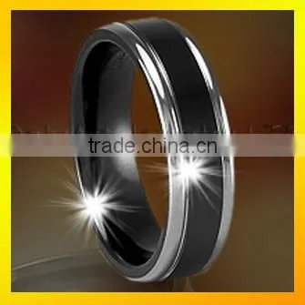 Black Tungsten Rings Cheap Jewelry Rings for Men photo-3