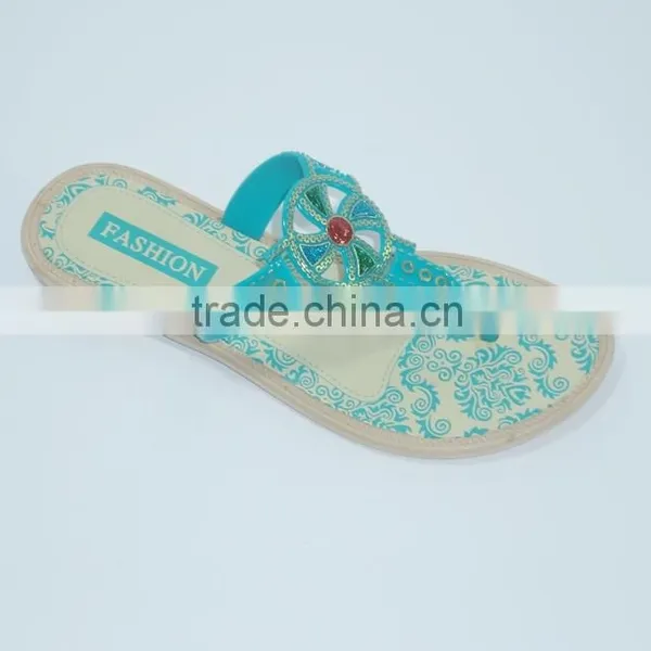 New Design Beautiful Girls Candy Color PCU Slippers photo-4