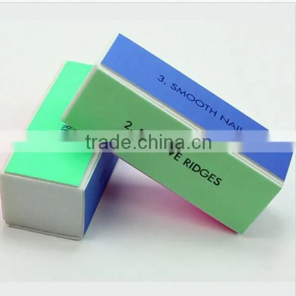 Hot Nail Art Manicure 4 Way Shiner Buffer Buffing Block Sanding File photo-4