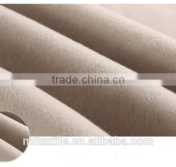 High-grade Double-sided Pure Wool Woolen Fabrics Cashmere Woolen Cloth photo-4