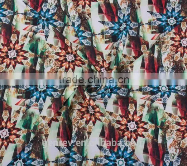 Poly Cdc Printing Fabric Poly Crepe Printing Polyester Fabric Printing Polyester Fabric photo-2