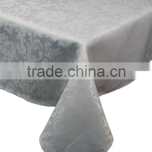 100% Polyester Cheap Jacquard Tablecloth photo-2