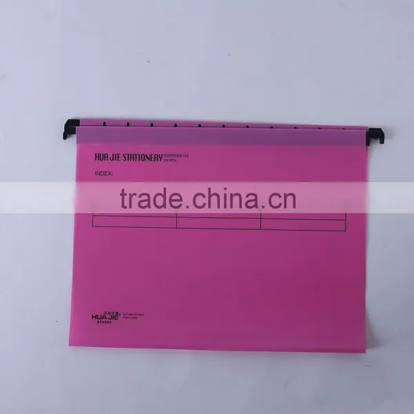 A4 Hanging Suspension Files PP Material Decorative Hanging File Folders photo-3
