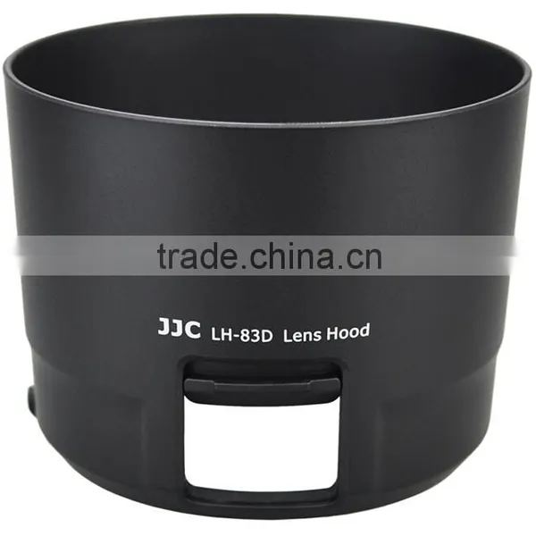 JJC LH-83D Black Telephoto Lens Hood For Canon For Tamron Lens Hood 77mm photo-2