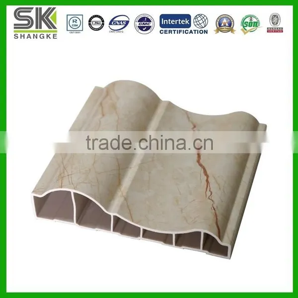 Faux Marble Stone Profile Door Plastic Window Frame photo-5