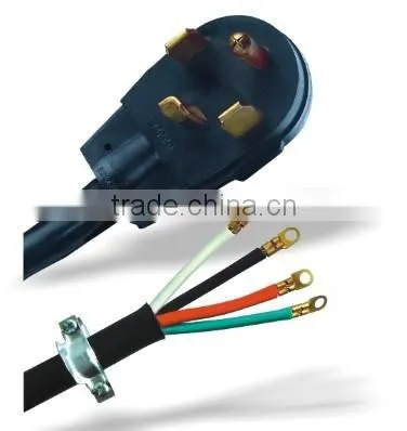 Dryer Cord NEMA 14-30P Plug With SRDT Cable UL CUL Approval.