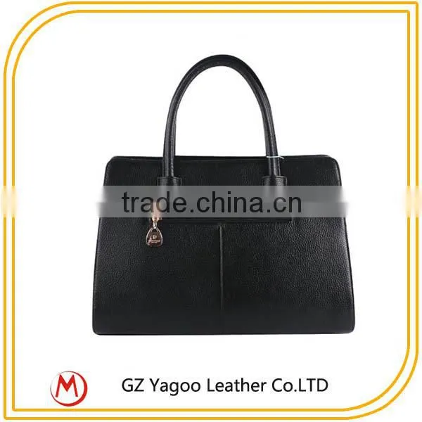 Wholesale Women Popular Fashion Leather Handbags With Short and Long Srap photo-6