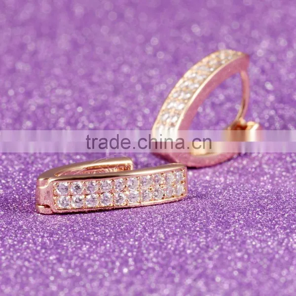 Copper Jewellery Attractive Design Zircon Earring for Women Quality Choice photo-4