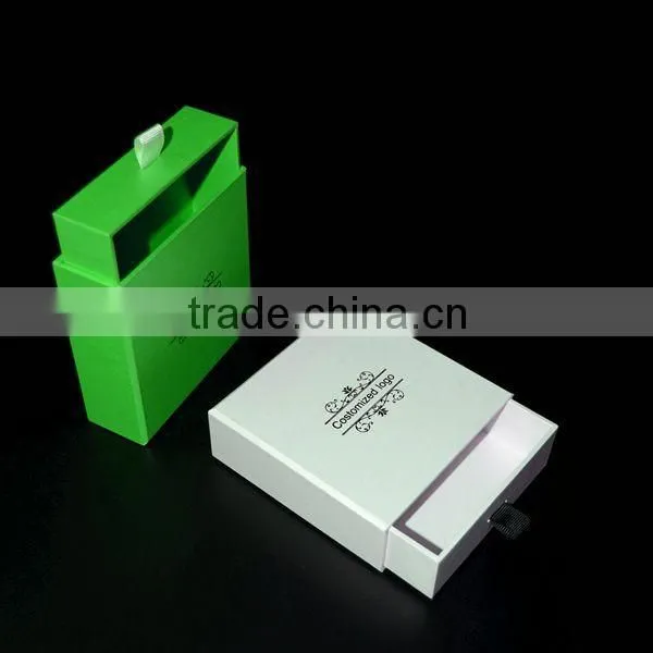Free Sample Custom Colorful Rigid Paper Stackable Drawer Box photo-3