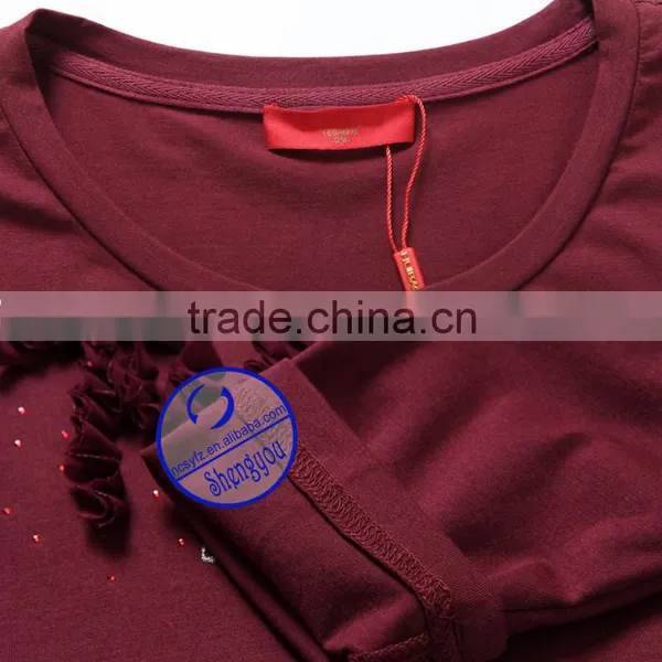 Custom 100% Cotton Maternity t Shirt for Pregnant Women photo-5