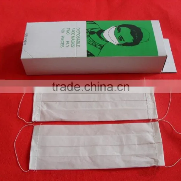Disposable Non Woven Face Mask Paper Face Mask photo-5