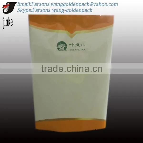 High Quality!Fin Seal for Packing Traditional Chinese Green Tea Pouch/Back-seal Plastic Tea Package photo-2