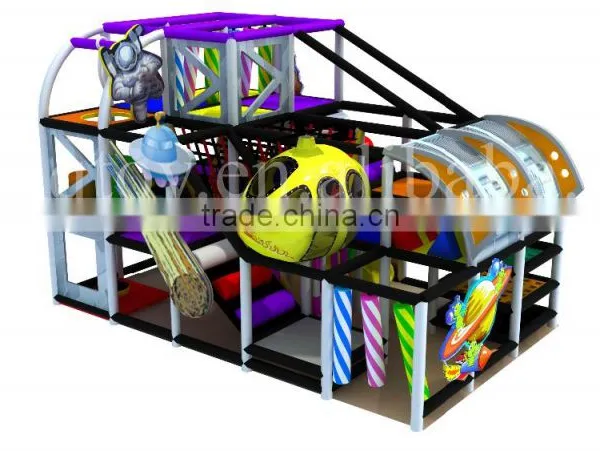 Customized Size and Style Space Theme Kids Indoor Playground for Sale photo-3