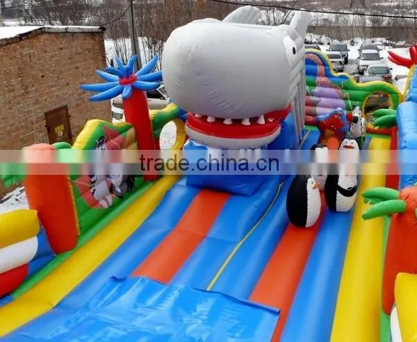 2014 Hot Sale Inflatable Fun City Park Game ,funny Animal Amusement Park for Kids photo-3