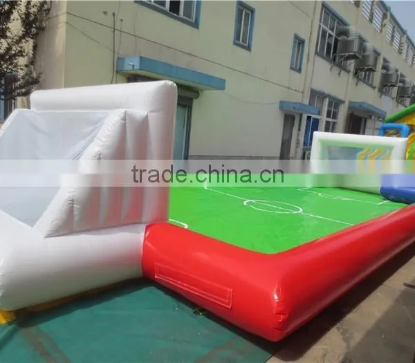 Customized Inflatable Football Pitch/hot Sale Soccer Field photo-4