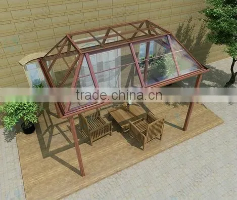 Polycarbonate Simple Awning for Garden Shed photo-5
